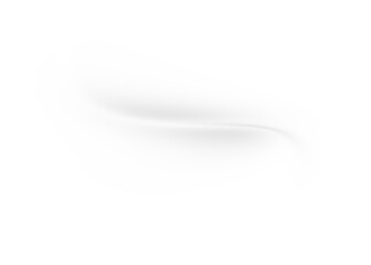 Poster - Abstract white gradient wave on transparent background. Dynamic white gradient wave design element.