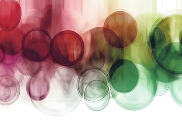 Wall Mural - Abstract Colorful Circles Background Texture