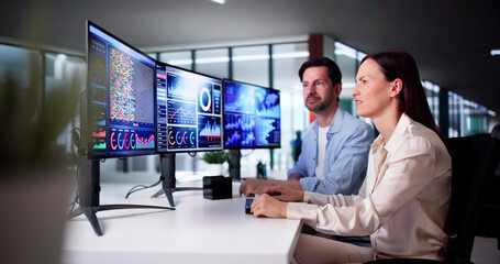 Poster - KPI Business Analytics Data Dashboard