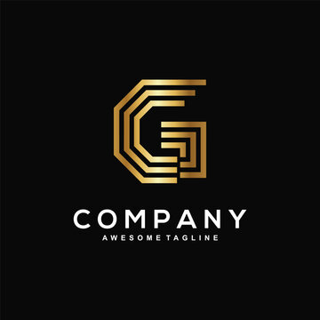 Letter G logo design for business