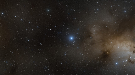 Wall Mural - the cosmos filled with countless stars
