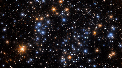 Wall Mural - the cosmos filled with countless stars