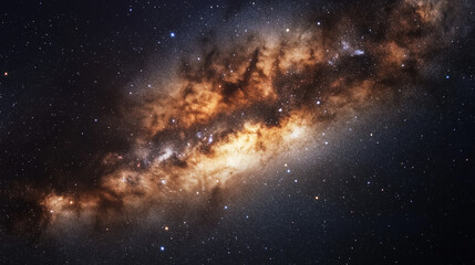Wall Mural - the cosmos filled with countless stars