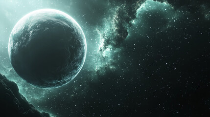 Wall Mural - the cosmos filled with countless stars