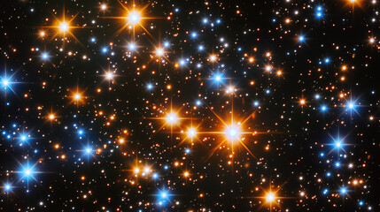 Wall Mural - the cosmos filled with countless stars