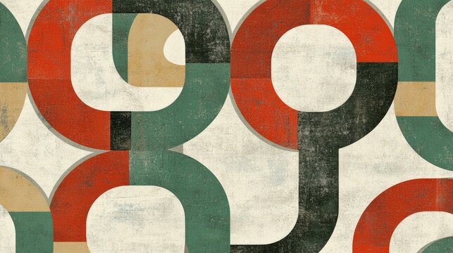 A retro, 1970s-inspired color gradient with soft, earthy tones, displayed on a white background to highlight its vintage feel.