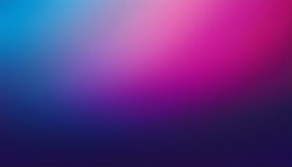 Poster - Blurred color gradients of blue, pink and purple with a rough texture. Grainy color gradient background dark abstract background banner card poster wallpaper design website header
