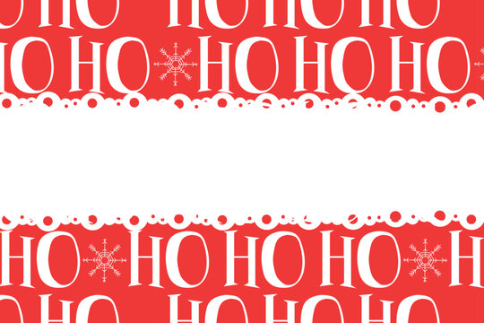 Flat vector illustration frame without text for your text. Holiday background with snowflake frame and text on background.