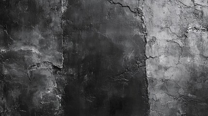 Poster - Abstract Black and Gray Grunge Background Texture