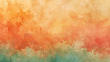 Poster - Vibrant and colorful watercolor textured background with blended hues and soft brush strokes, ideal for creative projects, art prints, and graphic design applications