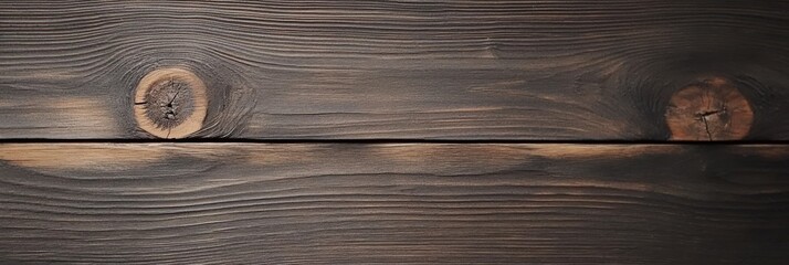 Poster - Dark Wood Texture with Raw and Chaotic Elements