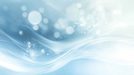 Poster - Serene light blue abstract background with soft gradient texture, perfect for minimalist designs, website banners, modern presentations, and elegant backdrops in digital art and creative projects