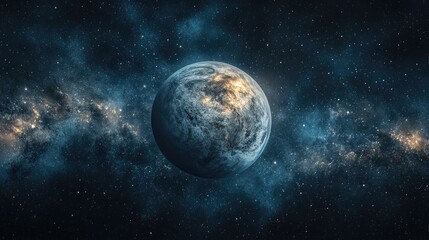 Wall Mural - Planet in Sky