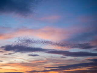 abstract sky with clouds