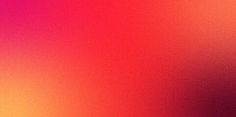 Poster - Light carmine orange and pale pink background with a grainy gradient. Grainy noise, rough and grungy, with a matte shimmer metallic finish. Smooth blur, orange mesh color gradient effect background