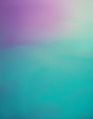 Wall Mural - A soft gradient blending purple and teal hues, creating a calming abstract background.