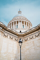 Neoclassical Dome of the Panthéon in Paris France