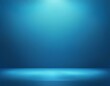 © MDMAJARUL - Blue empty room studio gradient used for background and display your product