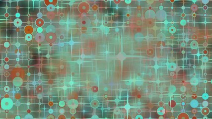 Aufkleber - star multi-color Design Abstract Background