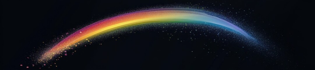 Wall Mural - Rainbow Sparkles