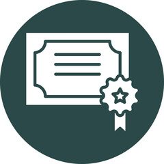 Poster - Certificate Icon Design