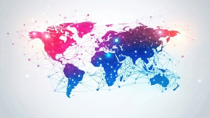 Poster - Global Network Map
