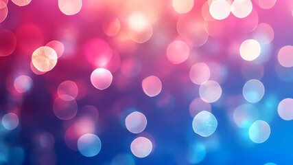 Poster - Colorful bokeh lights abstract background, vibrant festive concept