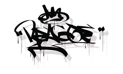 Sticker - REAGGE graffiti tag style design