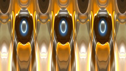 Poster - Colorful glowing pattern background animation