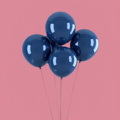 Navy Blue Balloons for Festive Designs and Events