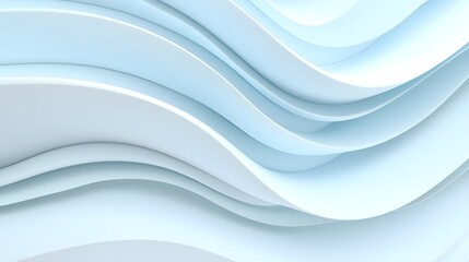 Poster - Fluid Elegance in Sculpted Design - Organic Curves and Seamless Shapes in Balanced Symmetry for Contemporary Art and Design Projects