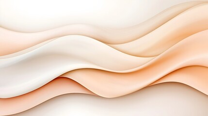 Poster - Elegant Flowing Curves in Seamless Design - Captivating Soft Gradients and Balanced Symmetry for Artistic Harmony and Refined Aesthetics