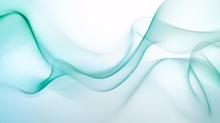Poster - Elegant Fluidity - Smooth Lines and Balanced Curves in Seamless Design with Natural Shapes Refined Symmetry and Soft Gradients for Artistic Visuals