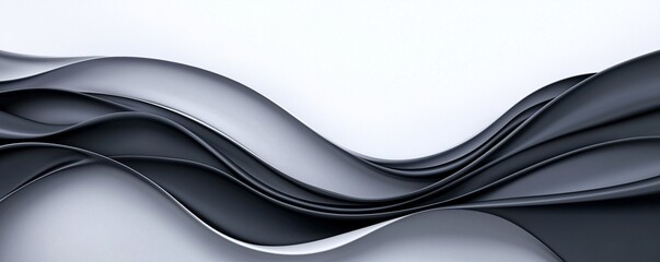 Poster - Elegant Fluid Symmetry - A Harmonious Dance of Balanced Curves and Organic Flow for Refined Aesthetics and Seamless Design