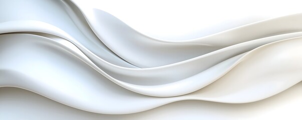 Poster - Fluid Motion Elegance - Harmonious Curves and Soft Gradients for Minimalistic Aesthetics in Natural Textures
