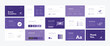 © TarekMd - Brand Guidelines template. Minimal Brand Guideline layout. Eps vector illustration.