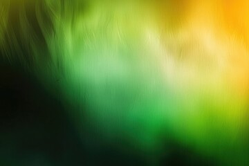 Poster - Abstract Green and Yellow Gradient Background