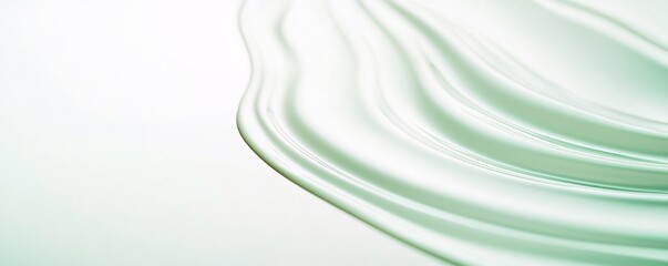 Poster - Dynamic Serenity Abstract Flow of Soft Textures and Balanced Contrasts - Harmonious Composition for Background and Wallpaper Use