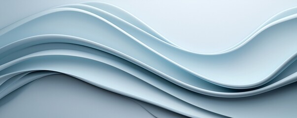 Poster - Calming Harmony in Soft Textures - Elegant Flowing Background with Muted Gradients and Dynamic Unity for Serene Wallpaper Designs