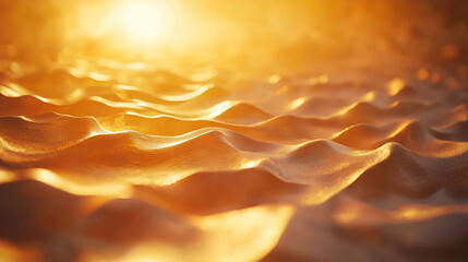 Poster - textured background with warm light effects creates serene atmosphere, evoking feelings of tranquility and warmth. gentle waves of light enhance visual appeal