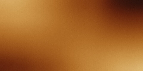 Wall Mural - gradient orange brown ocher copper blur diffuse noise grain texture retro old vintage effect abstrac
