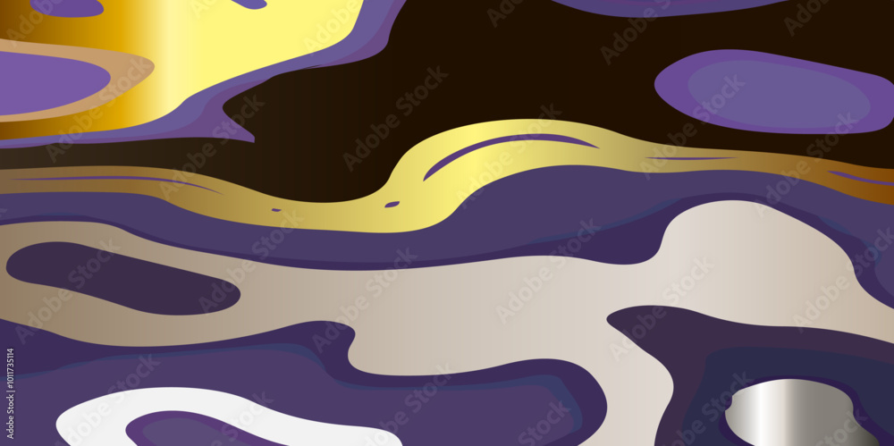 ines creating a captivating visual pattern on an abstract terrain map ...