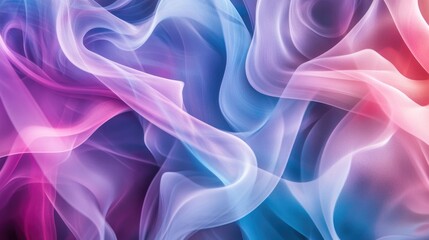 Poster - Colorful Abstract Smoke Pattern for Backgrounds