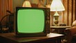© Marco - green screen on an old tv