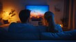 © Kevin - Couples Watching TV At Night, Generative AI
