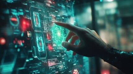 Poster - Futuristic Interface Interaction with Technology