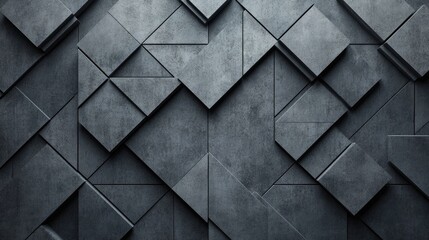 Digital Mosaic: Futuristic Wallpaper featuring Polished Geometric Blocks