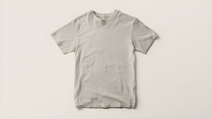 Poster - Blank Beige T Shirt Mockup for Design Presentation