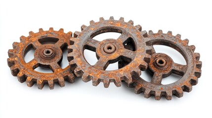 Rusted Gears - AI Generated