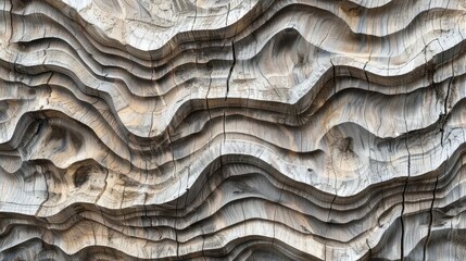 abstract wood texture with wave --no text and people, human --chaos 10 --ar 16:9 Job ID: d0f979b1-1fa0-444c-8515-e519873423a2